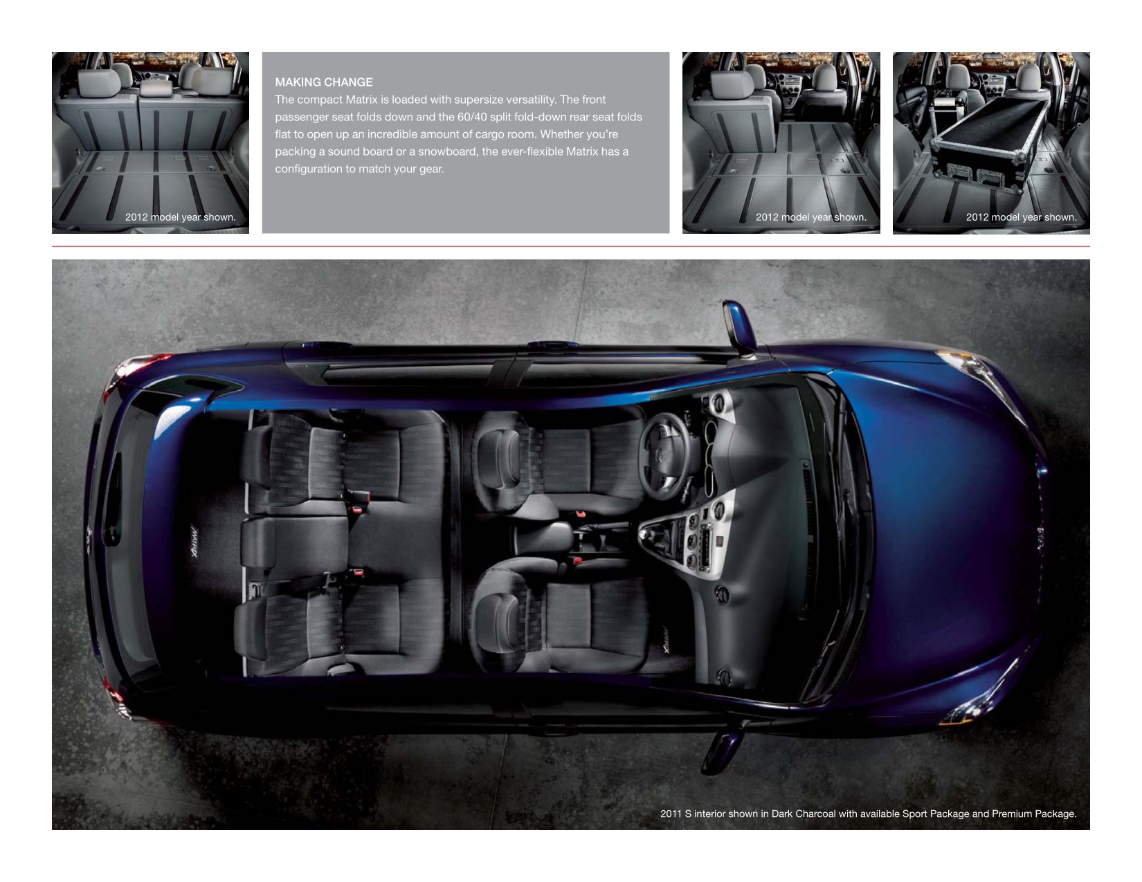 2013 Toyota Matrix Brochure Page 6